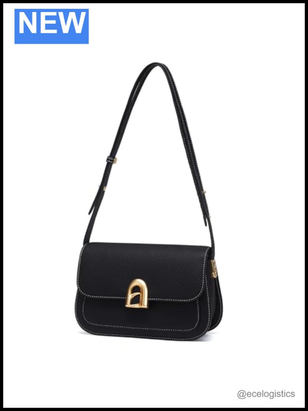 Genuine Leather Shoulder Purse for Women Travel Crossbody Bag